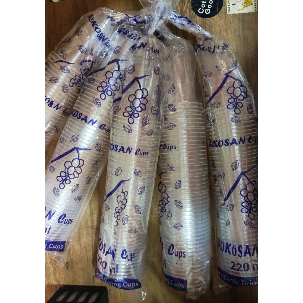 Cup Kopi Plastik 220ml