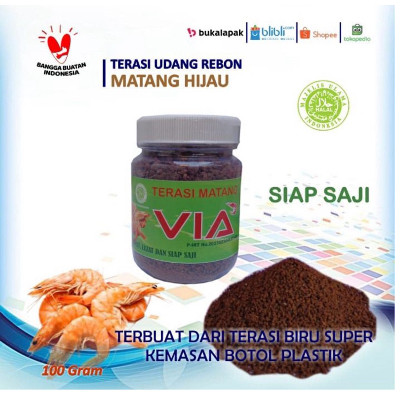 

Trasi Udang Tuban | Trasi Via Rasa Matang Hijau | Trasi Siap Saji | Cocok Untuk Sambal dan Menu Masakan Lainnya