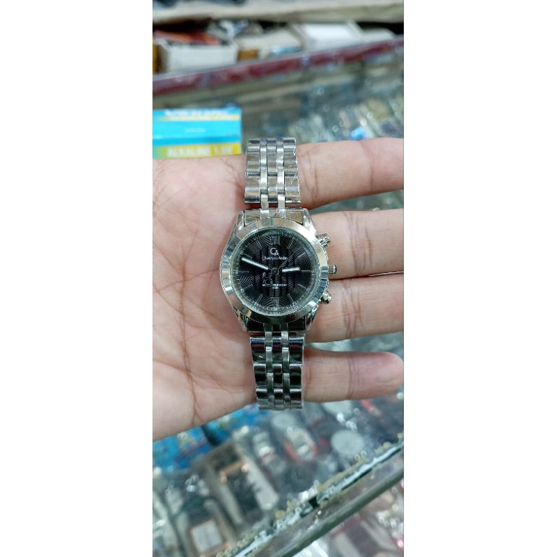 jam tangan wanita christian arden quartz stainles steel water resist sporty