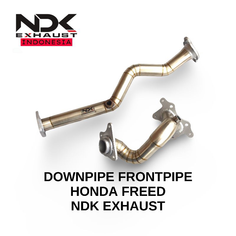 DOWNPIPE FRONTPIPE HONDA FREED NDK EXHAUST | KNALPOT MOBIL RACING HONDA FREED | KNALPOT MOBIL FREED