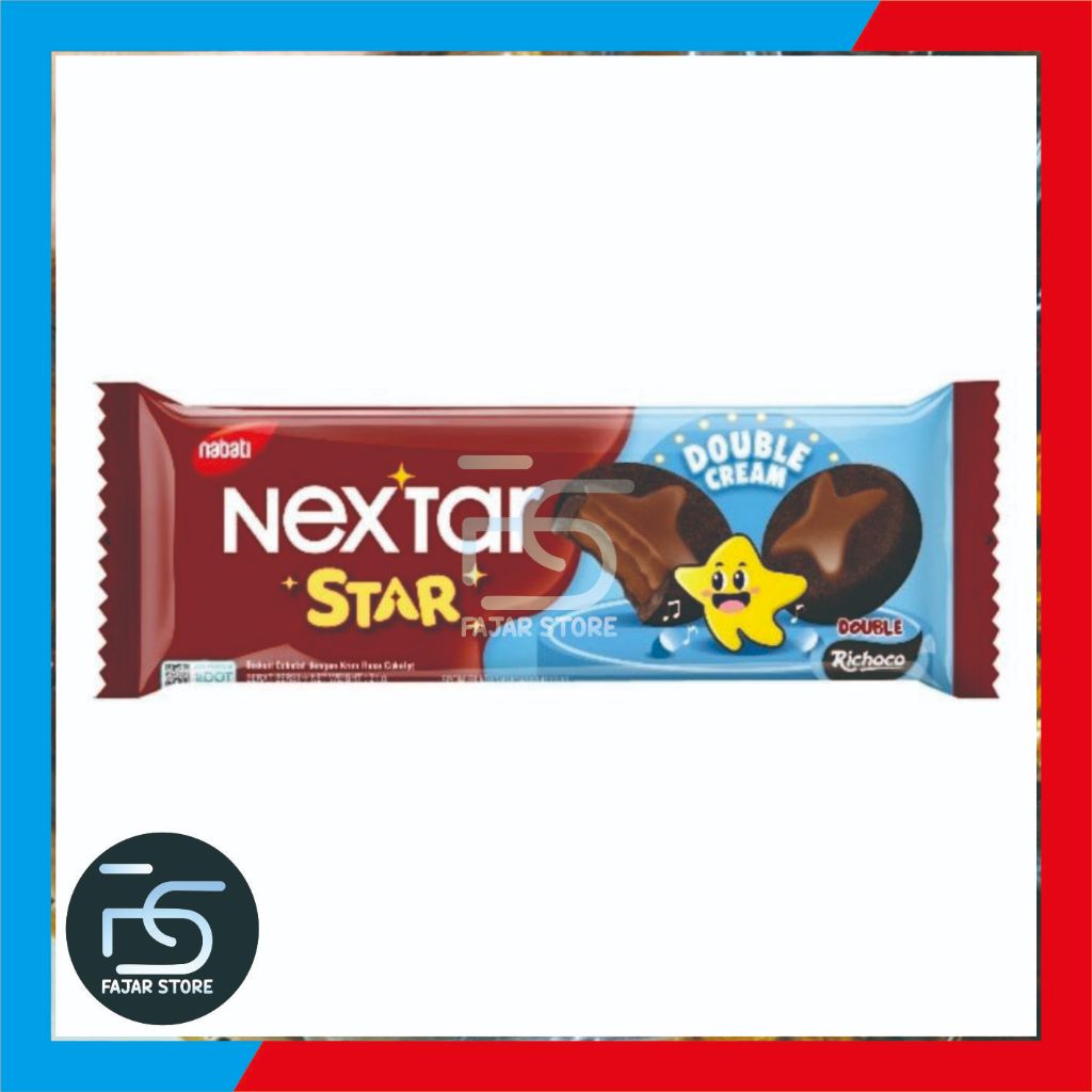 

Nextar Star Double Cream Coklat / strawberry