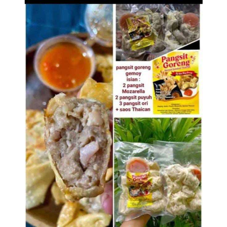 

PANGSIT GORENG MIX 3 RASA Camilan Snack Enak Praktis Olahan Frozen Food