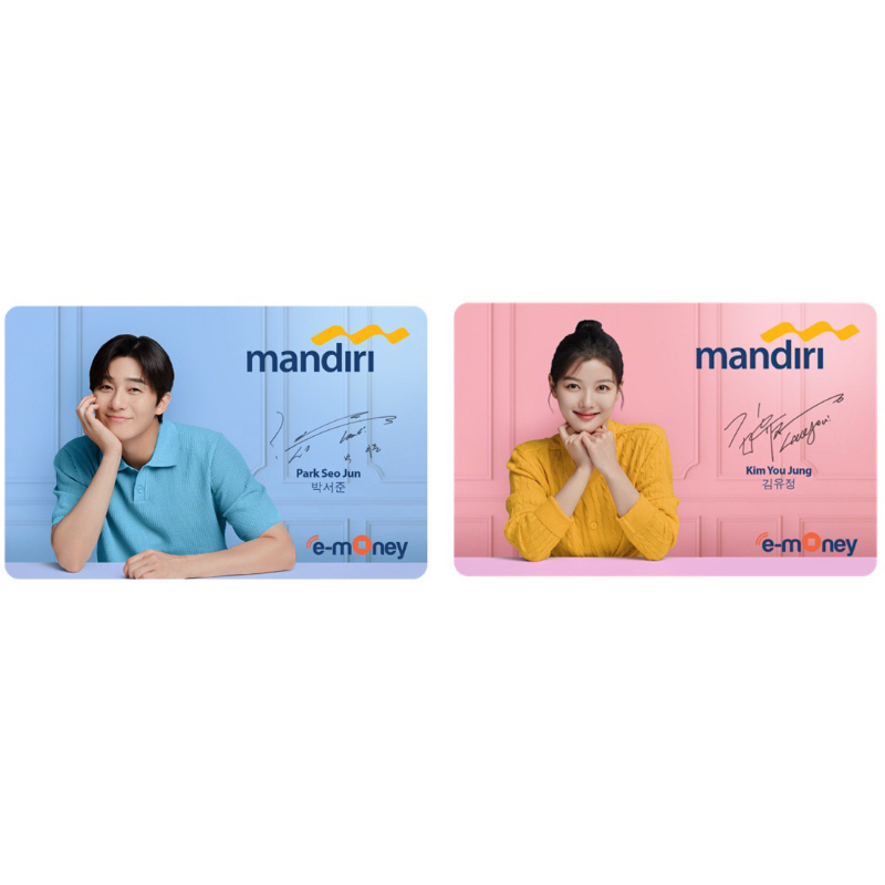 [BARU] kartu e toll emoney premium e-toll mandiri murah | e money card | design kim yoo jun | e-mone