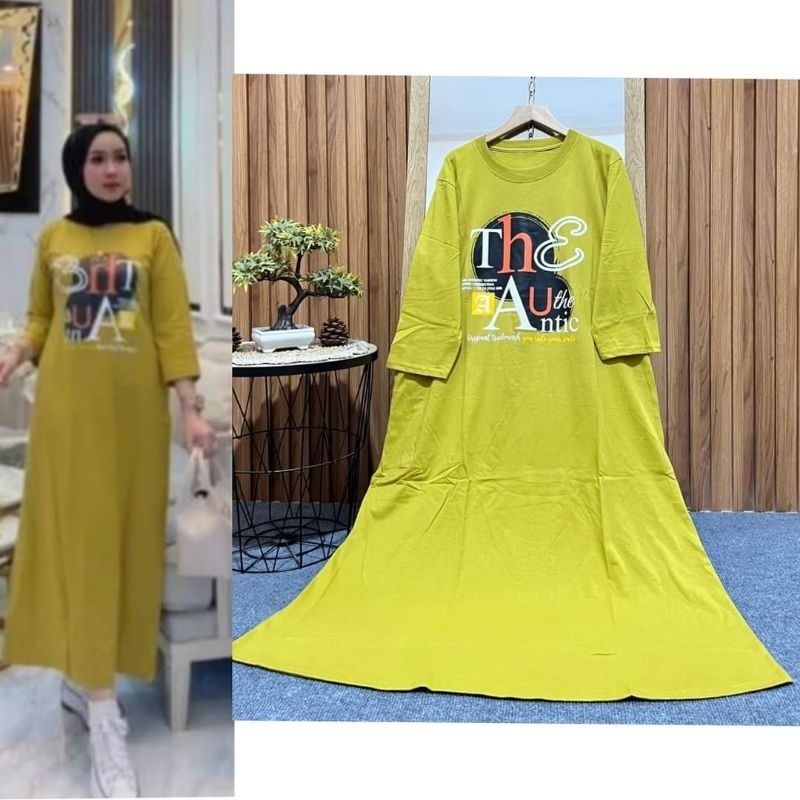 Midi Lidia Terbeseller...  midi dress wanita topi /midi dress rib jevanni