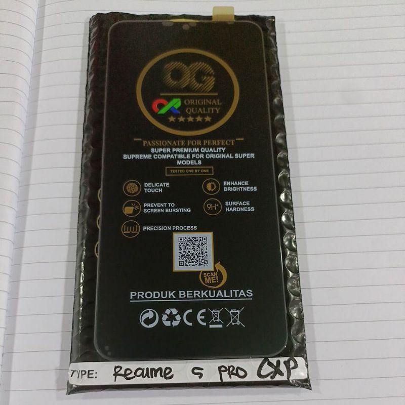 LCD / LCD TORCSCREEN FULLSET REALME 5 PRO ORIGINAL SUPER