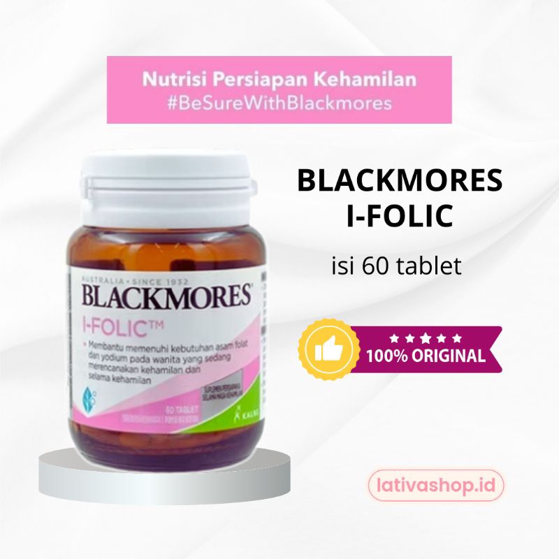 BLACKMORES I-FOLIC Ifolic Suplemen Promil dan Kehamilan