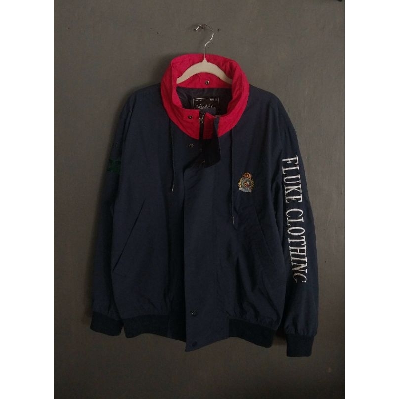 jaket boxy fluke scnd original spelout bordir