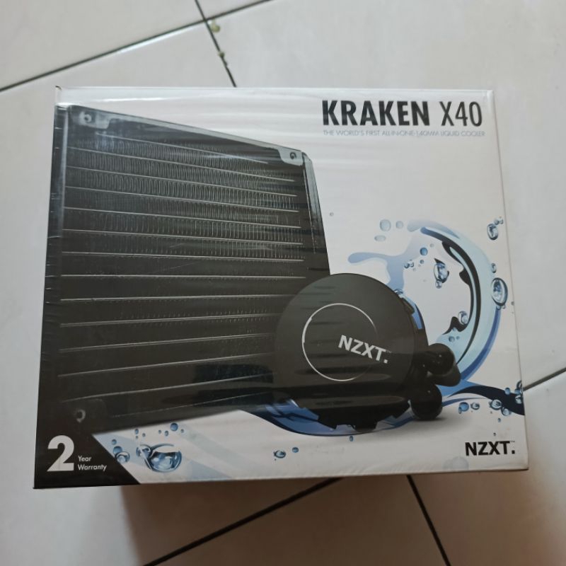 NZXT KRAKEN X40 AIO COOLER - BEKAS NORMAL