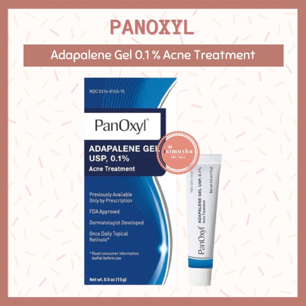 Panoxyl Acne Treatment Gel Adapalene Adapalen 0.1% USP