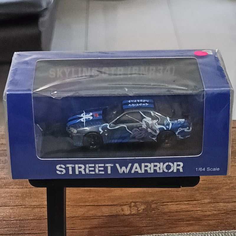Street Weapon Skyline GTR R34 V-spec Naruto Limited Edition 068/888 Segel