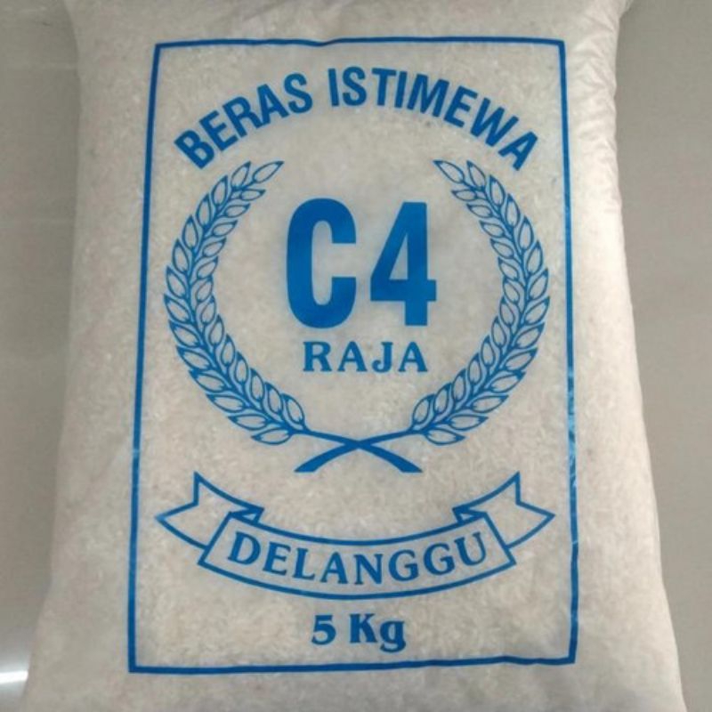 

Beras C4 Raja Delanggu 5 KG