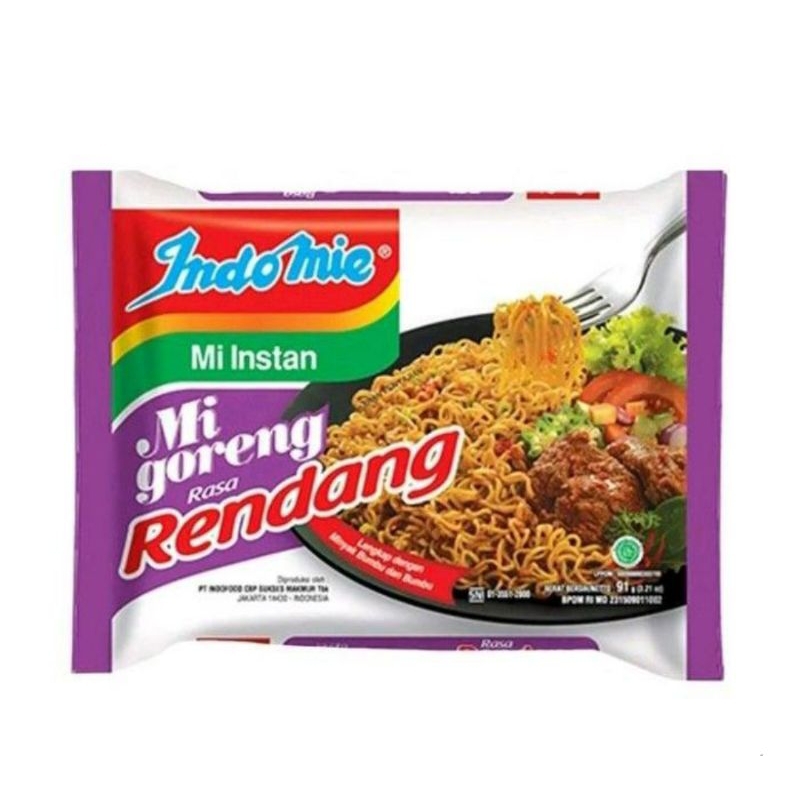 

INDOMIE GORENG RASA RENDANG