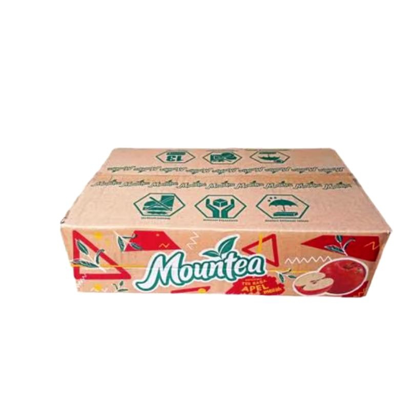 Mountea 150Ml X 24Pcs/Mountea Blackcurent/Mountea Red Apple/Minuman Teh Rasa Buah