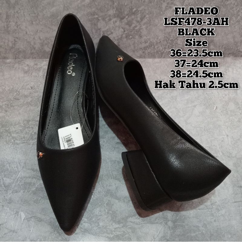 SEPATU KERJA PANTOFEL WANITA FLADEO LSF478-3AH