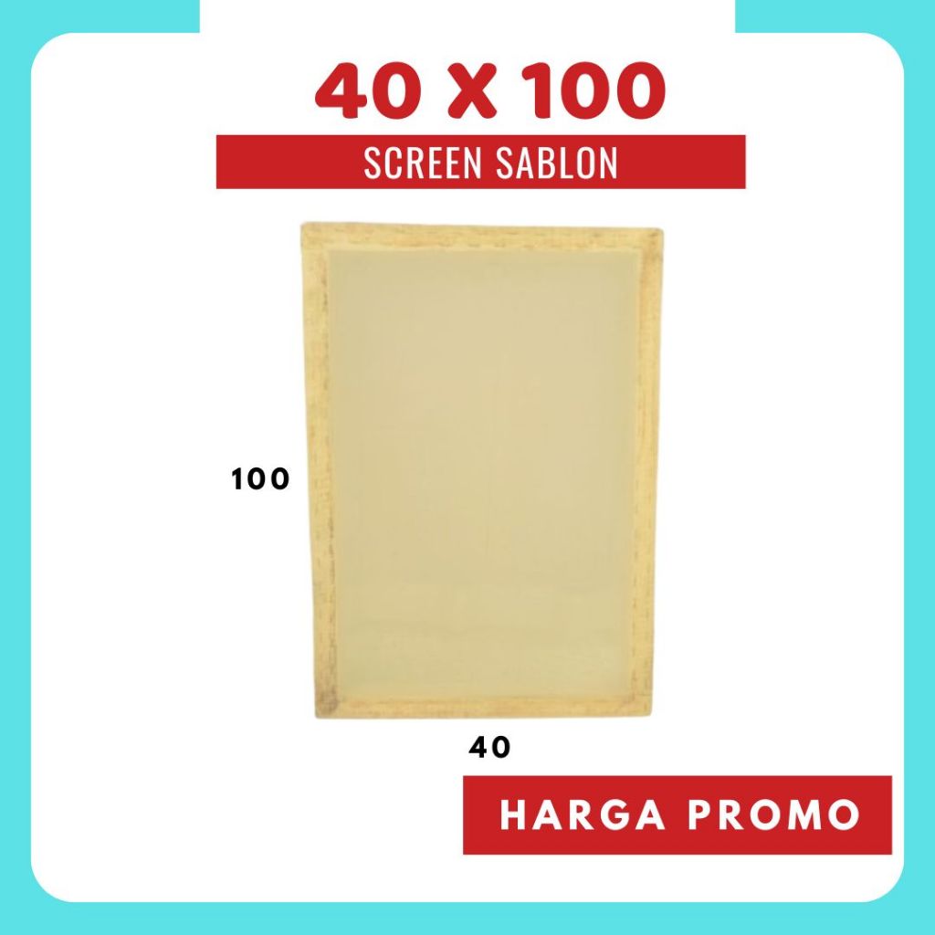

Screen Sablon Kuning / Putih 40x100 T48, T54, T61, T77, T90, T120 , T150, T165, T180 Screen Sablon Kayu