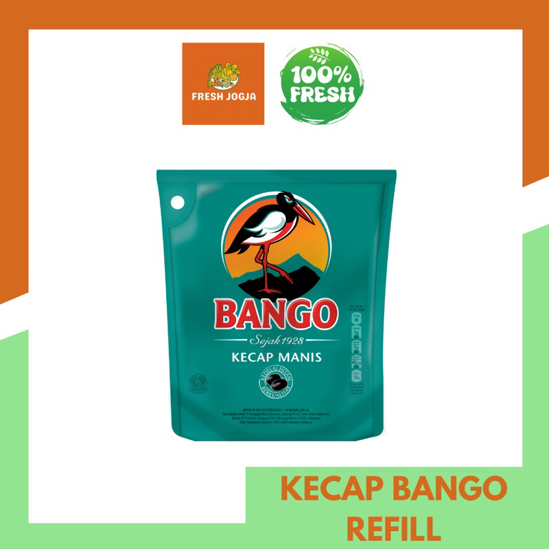 

Kecap Bango Refill 210ml | Fresh Jogja