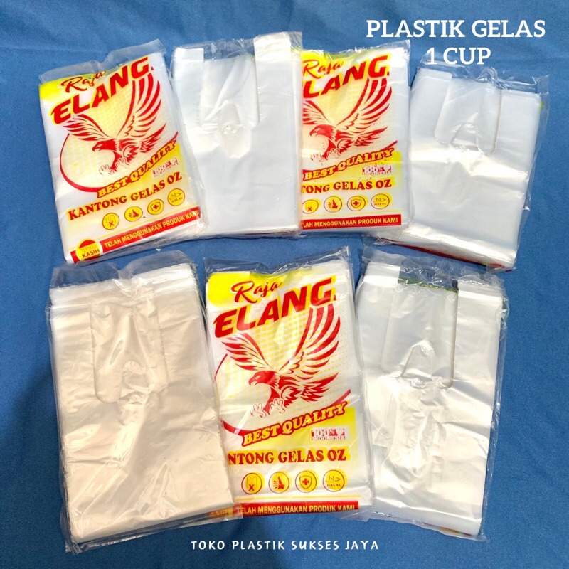 PLASTIK GELAS 1 CUP / KANTONG GELAS / KANTONG KRESEK 1 GELAS
