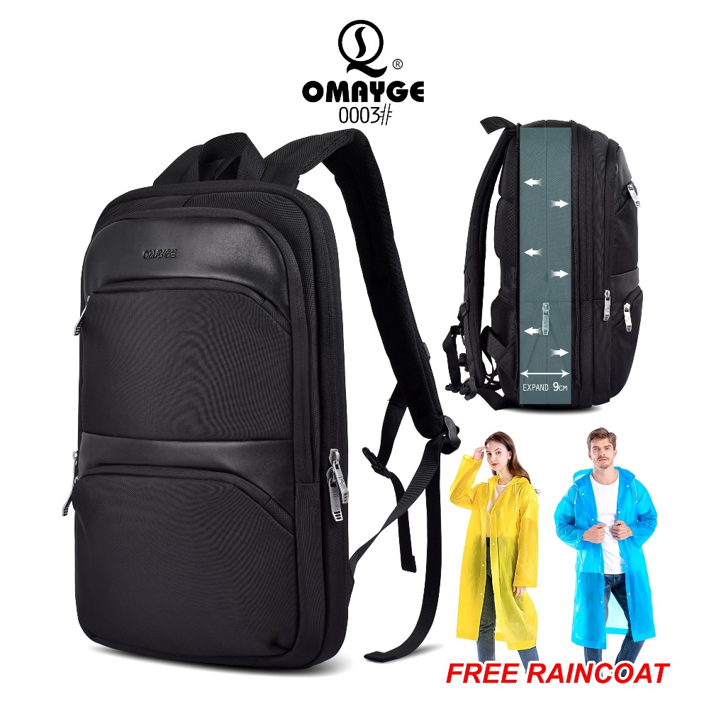 Omayge Tas Ransel Omayge 0003 Tas Backpack Tas Laptop Pria Kerja