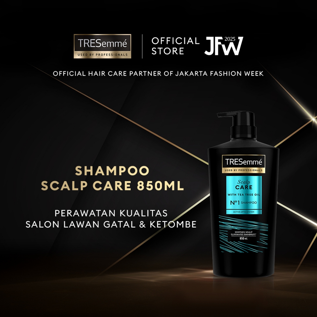 Tssn- TRESEMME Shampoo Anti Dandruff Shampoo Scalp Care Shampo Anti Ketombe dan Rambut Rontok Dengan