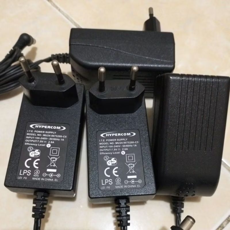 ADAPTOR HYPERCOM 7,5V ~ 2,8A