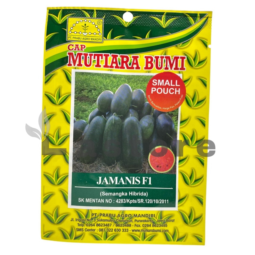 Benih Semangka Inul JAMANIS F1 Isi 30 Butir Cap Mutiara Bumi
