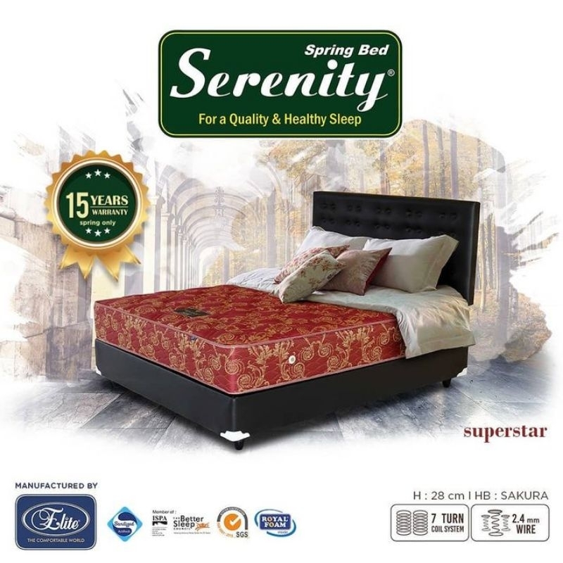 springbed serenity SUPERSTAR 140 160 180