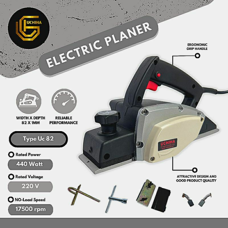 Mesin sugu UCHIHA UC82 planer serut kayu planner ketam pasah