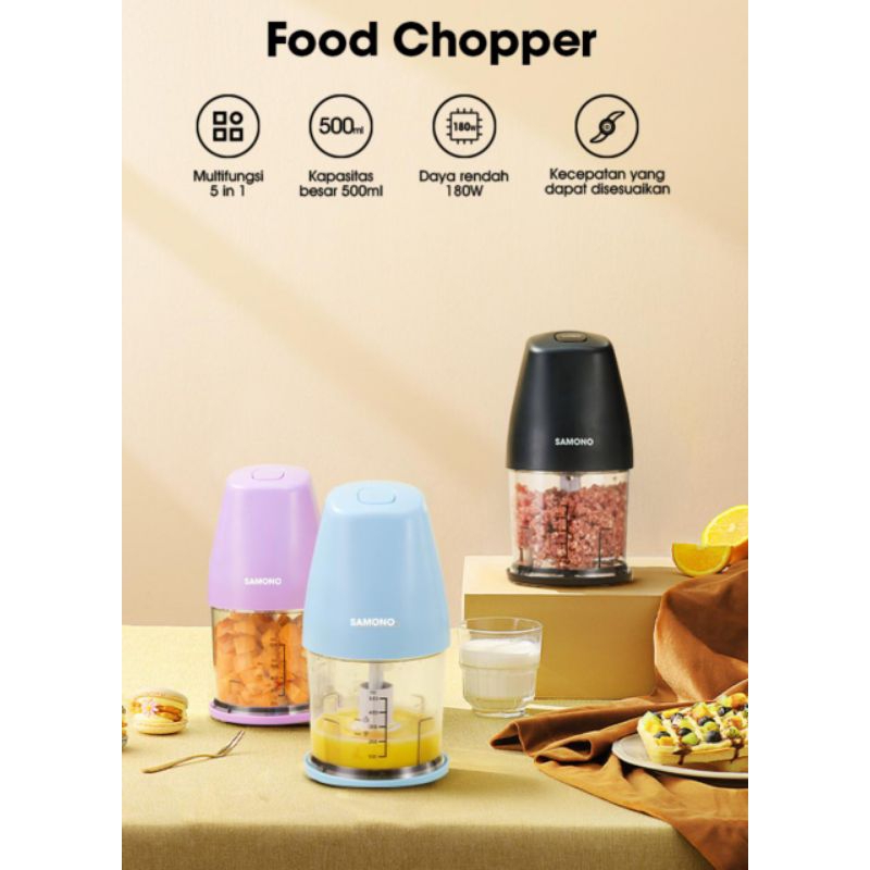 SAMONO MINI CHOPPER//BLENDER MINI//BLENDER PORTABEL