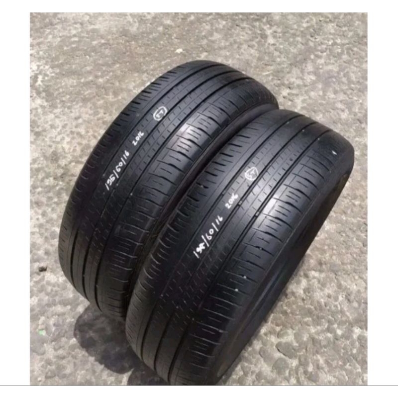 Ban Mobil Copotan Ring 16 Ukuran 195/60 R16 Merek Dunlop Second Tubles