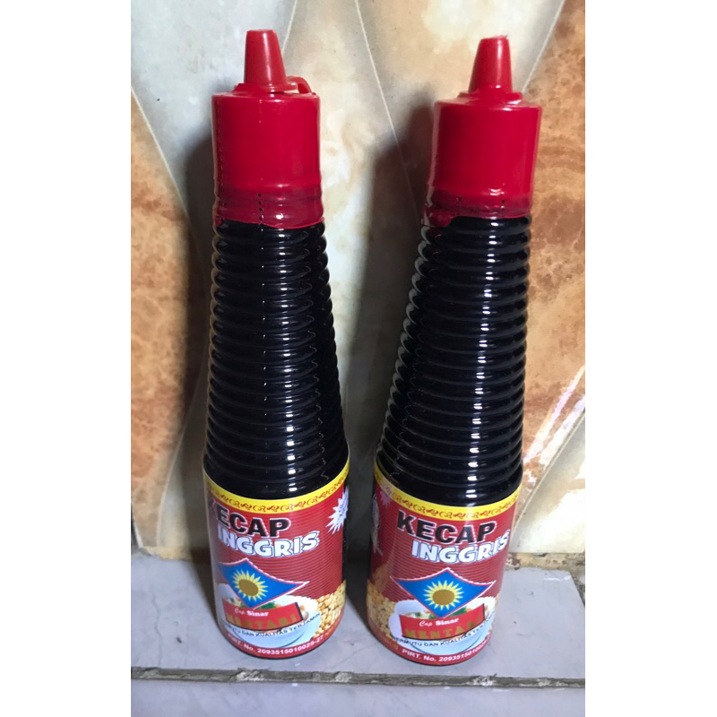 Paket hemat 2 botol kecap inggris cap sinar mentari