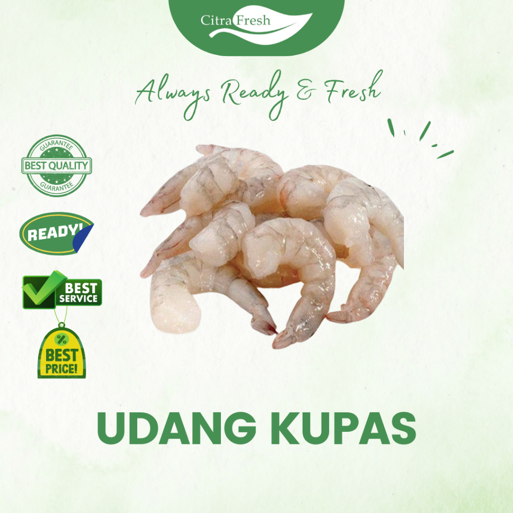 

CITRA FRESH - Udang Kupas 500 Gram - Selalu Ready dan Fresh