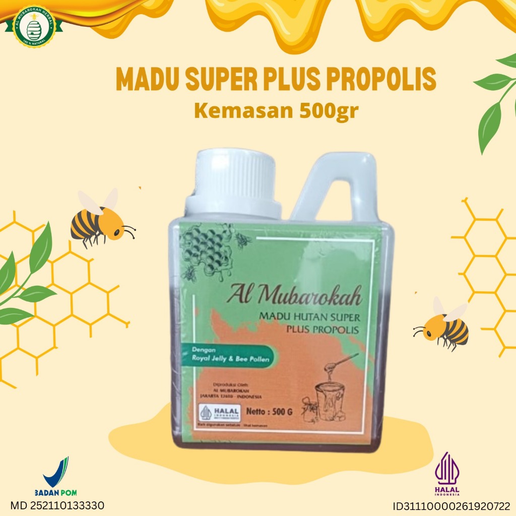 

AL MUBAROKAH - Madu Super Al Mubarokah 500 gr