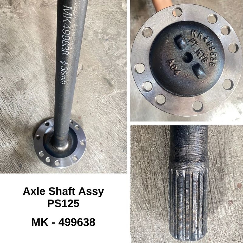 AS RODA BELAKANG REAR AXLE SHAFT PS125T CANTER PT WTB MK498638