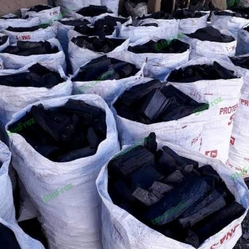 Arang KAYU 1 KARUNG arang Kayu