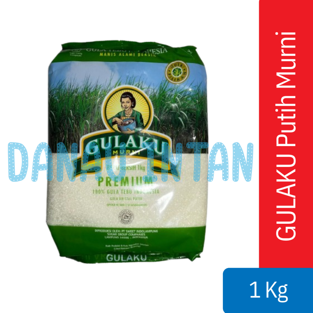 

1Kg Gulaku Putih Premium - Gula Pasir Murni