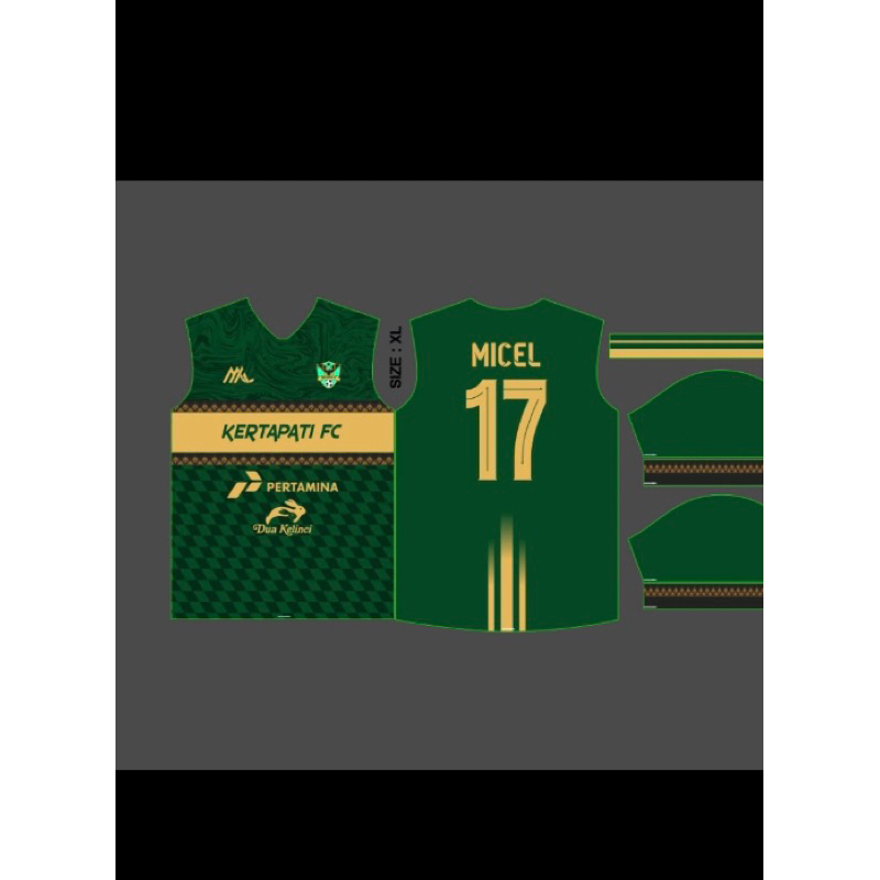 KAOS JERSEY SSB Garuda Muda dewasa dan anak