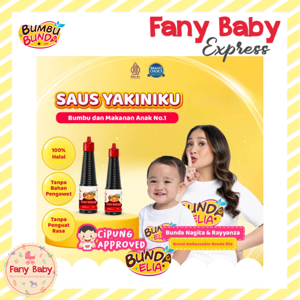 

BUMBU BUNDA ELIA SAOS YAKINIKU 140ML | NON MSG | NON PENGAWET