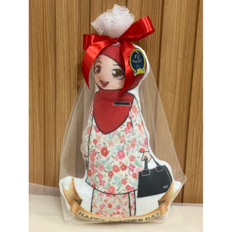 Boneka Bantal Hari Guru