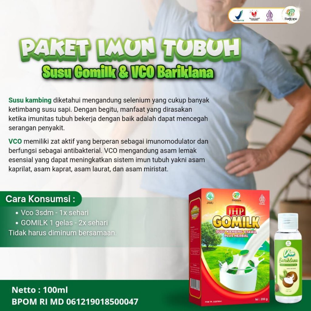 

Gomilk Susu Kambing Etawa Plus Herbal - sachet