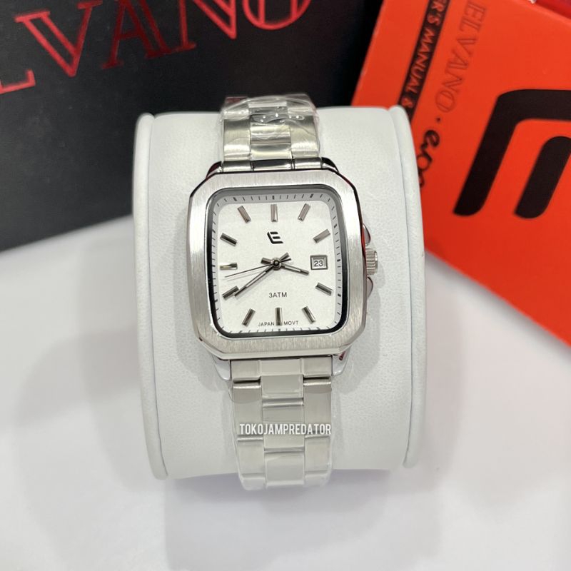 JAM TANGAN ELVANO WANITA EL1685LG7-3SV ORIGINAL