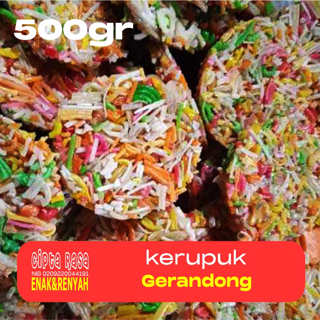 

KERUPUK MANOHARA \ GRANDONG MENTAH KEMASAN 500gr