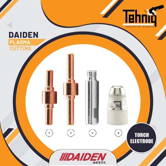 Daiden Plasma Cutting Torch Electrode