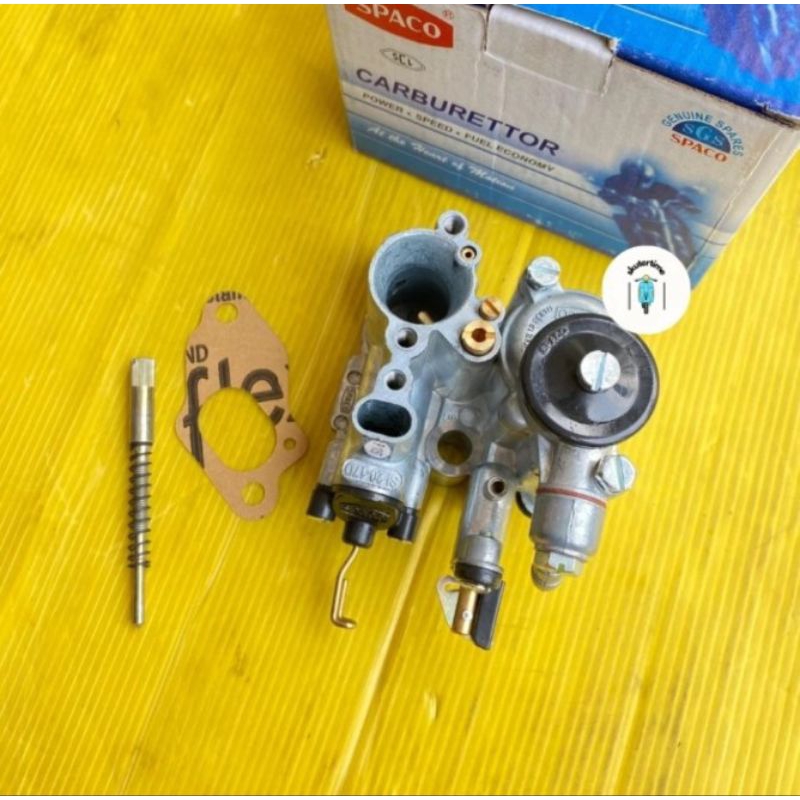 Karburator spaco 20:17 tanpa oil pump utk super sprint