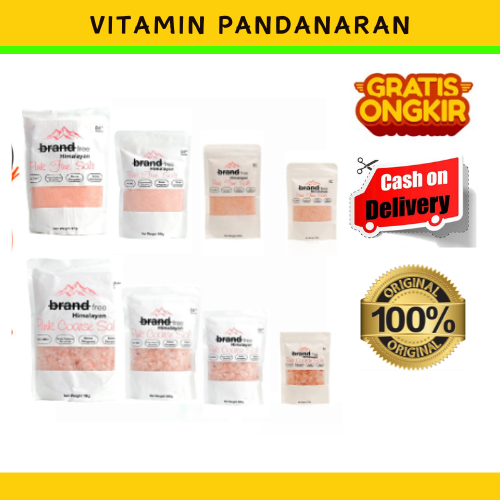 

Garam Himalayan Brandfree Pink Coarse Brandfree Pink Fine Garam Halus Garam Kasar untuk masakan