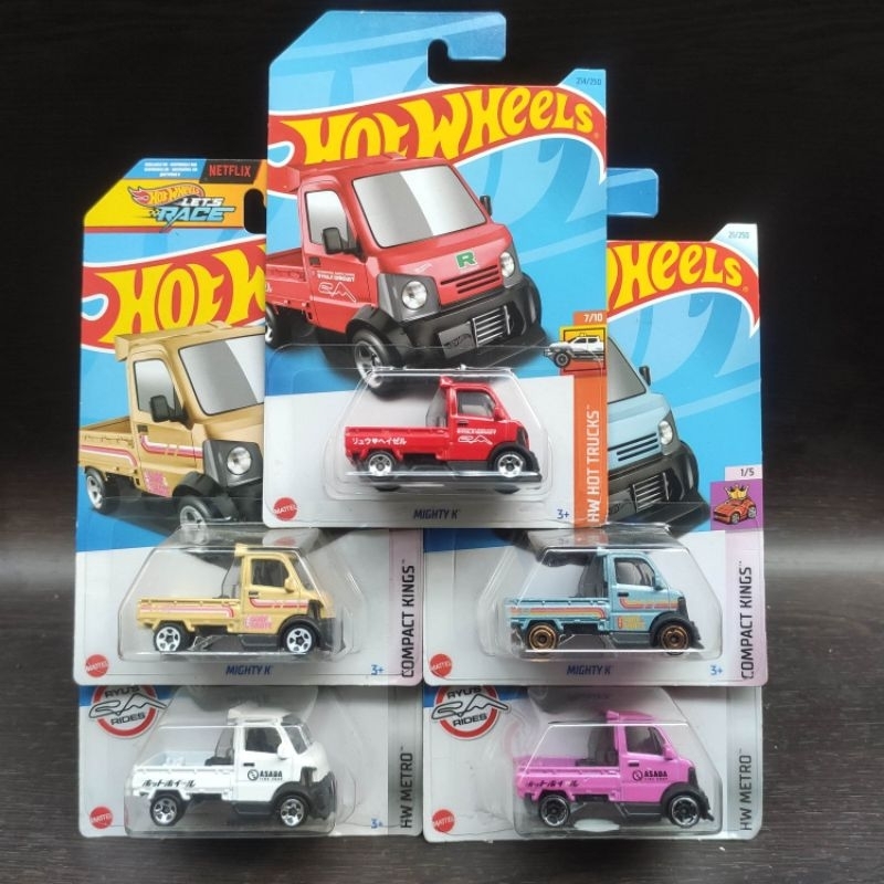 Hot wheels Mighty K Series | Mainan Mobil Balap | Pick Up | Collector