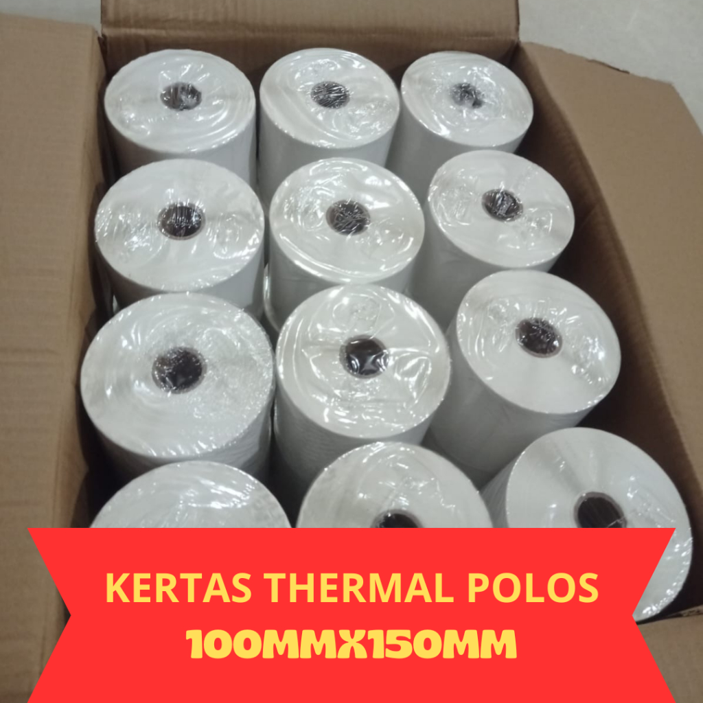 

Thermal / Termal Roll/Kotak 100 x150 / 100 x 100 / 78 x 100 / 50 x 80 Per Dus