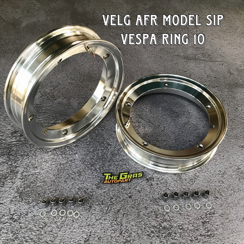 Velg Vespa Ring 10 Velg Vespa Ring 10 Tubless Velg Afr Velg Vespa Afr Model Sip