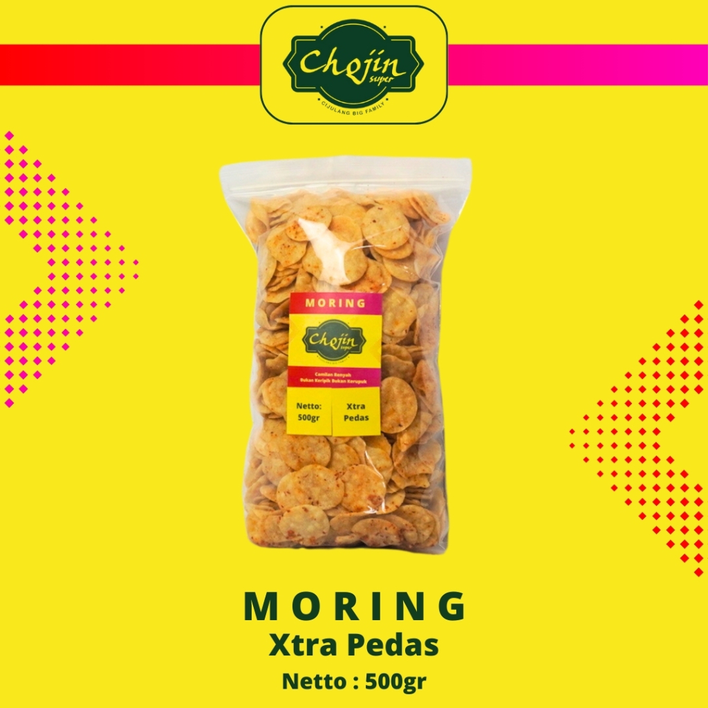 

MORING RENYAH 500GR XTRA PEDAS BUMBU BONCABE LEVEL 30 + LEVEL 50