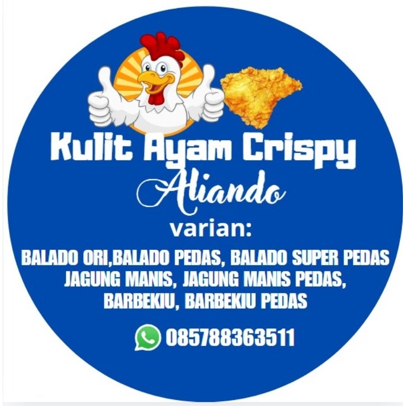 

kulitayamcrispy(550 gram)