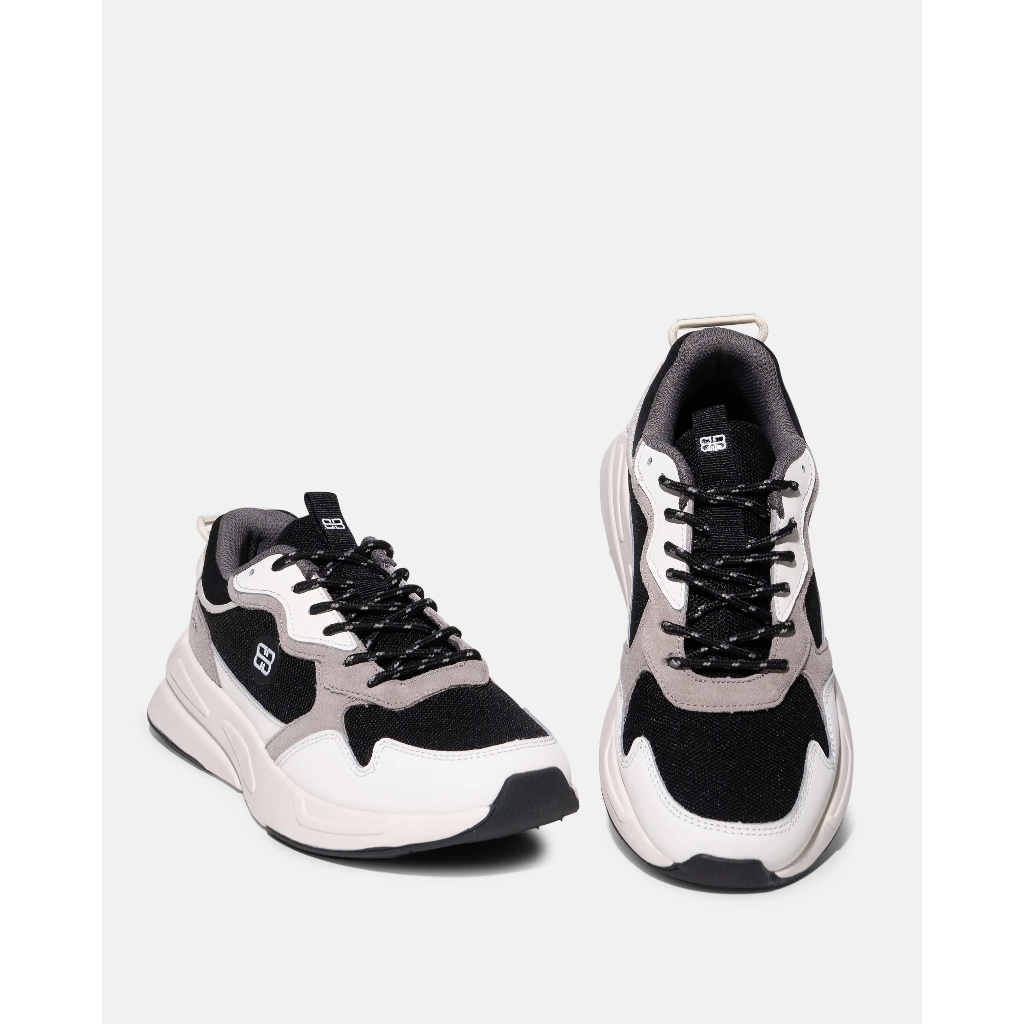 Buccheri Sepatu Sneakers Pria Arion Black - BL4062